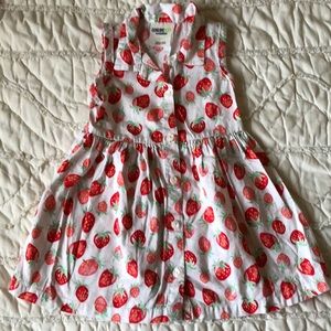 GenuineKids OshKosh Strawberry Dress 3T